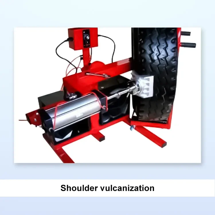 Automatic Portable Repair Workshop Hydraulic Truck Tire Vulcanizing Machine Pneumatic Tire Exclusively Vulcanizing Machine 220V