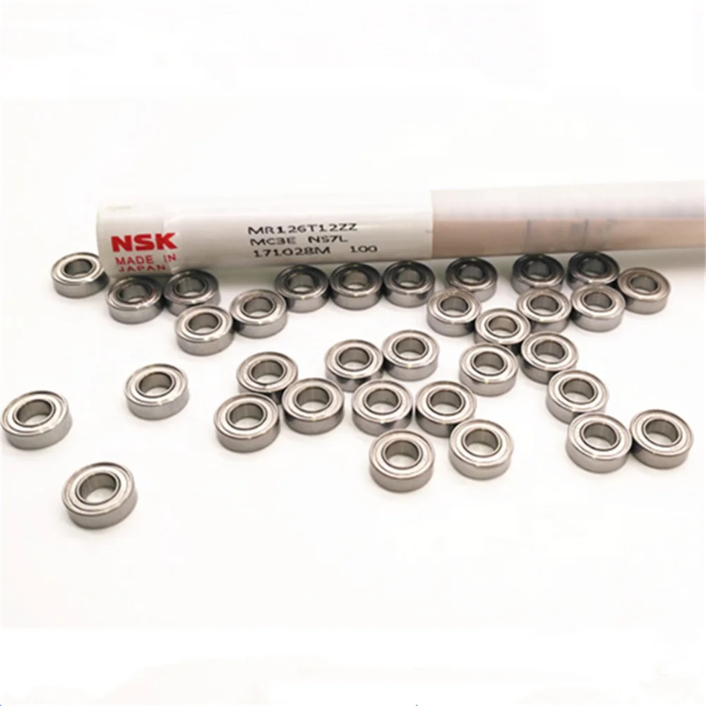 NSK  Micro yoyo Bearing R144ZZ  R166ZZ  R168ZZ  R188ZZ Mini Ball Bearing 1/4x1/2x3/16 R1810ZZ R1212ZZ Inch Ball Bearing