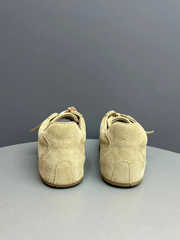 عارضة أزياء المرأة شرابة الجلد المدبوغ حقيقية أحذية من الجلد الدانتيل يصل أحذية التزلج مريحة سيدة الارتفاع زيادة أحذية رياضية مضخات #3