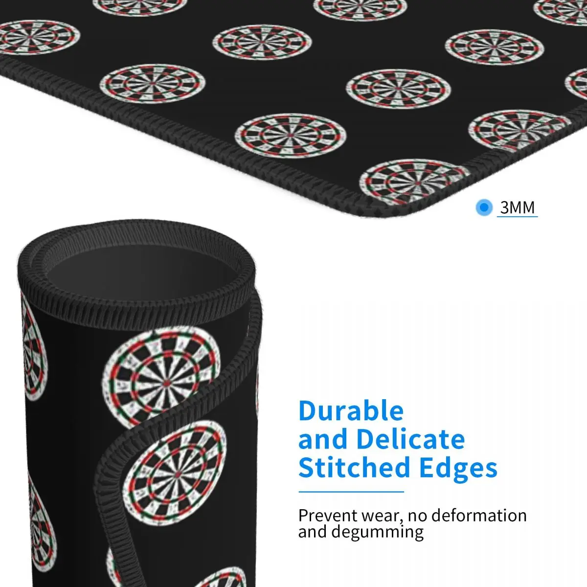 Darts Dartboard Mouse Pad Computer Keyboard Mouse Mat Gamer Laptop Desk Mat Office Table Mats