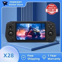 POWKIDDY  X28 Handheld Video Game Console 5.5-inch IPS Screen 8-Core T618 Android11 Support Connection WiFi Bluetooth Kids Gifts