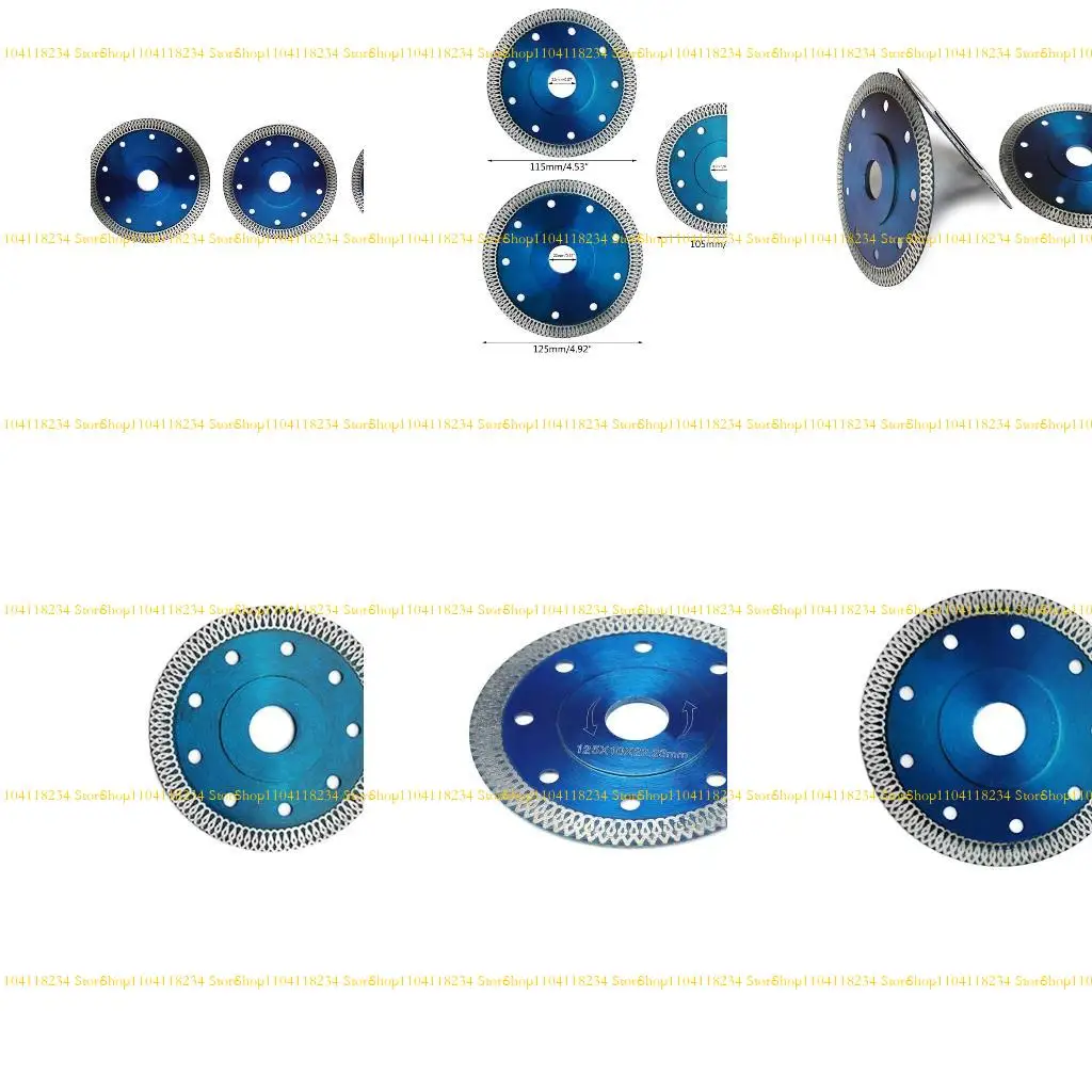 

P9FB Turbo Diamond Saw Blade Disc 105/115/125mm Diamond Saw Blade Cutting Porcelain Ceramic Tile Granite for Dry Wet Cutting