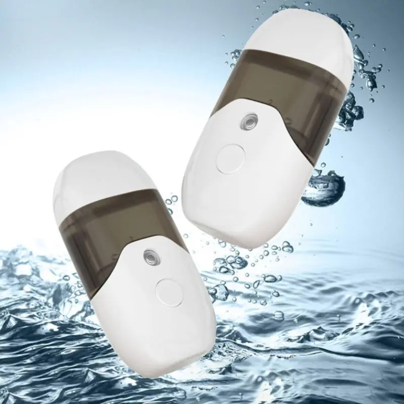 Lovely Portable Mini Humidifier 50ml Small Cool for Facial for Mister for Business Travel Super Quiet for Home Offi