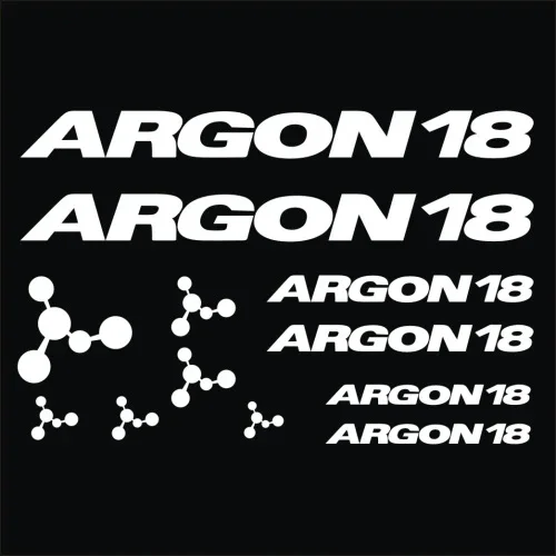 Adesivos para Quadro de Bicicleta ARGON 18 para Ciclismo MTB e Estrada, Decoração DIY para Bicicleta, Película de Proteção 38*31cm