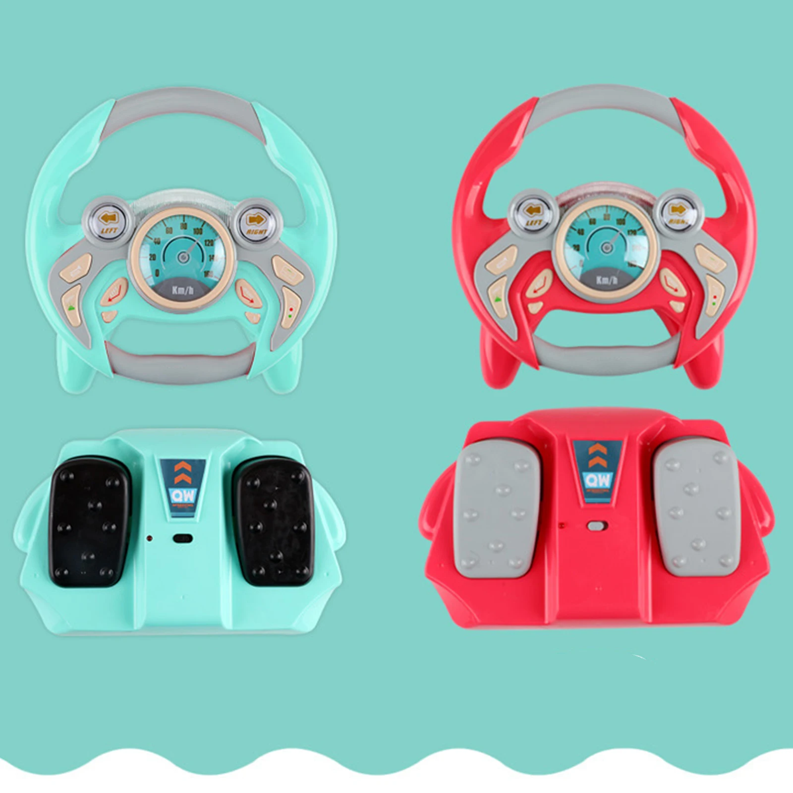 Simulated Steering Wheel for Kids Children Car Toy Interactive Driving Multifunctional Baby Gifts Electric Toys Interactive Toys