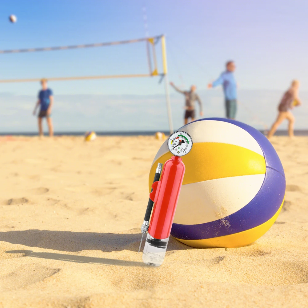 مضخة دراجة محمولة 20 رطل لكل بوصة مربعة مع مقياس الضغط منفاخ إطارات دراجة نارية ضد الغبار مضخة إطار دراجة لدراجة الطريق الجبلية