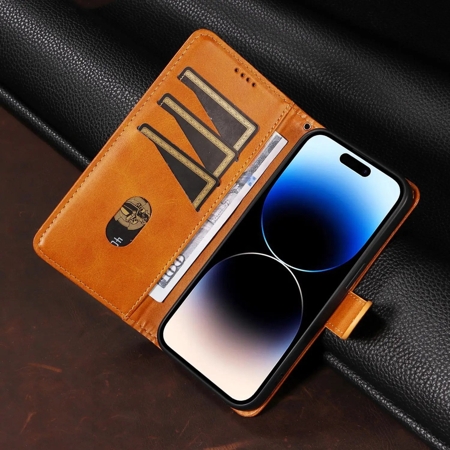 محفظة مغناطيسية بفتحة للبطاقات حافظة جلدية لهاتف OPPO Realme Narzo 50A 50i Prime N63 60 70 4G 5G P1 Pro GT 6 6T Note 50 #3