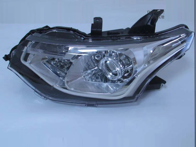 car bumper headlamp for Mitsubishi Outlander headlight 2013~2016y LED DRL car accessories HID xenon outlander fog light