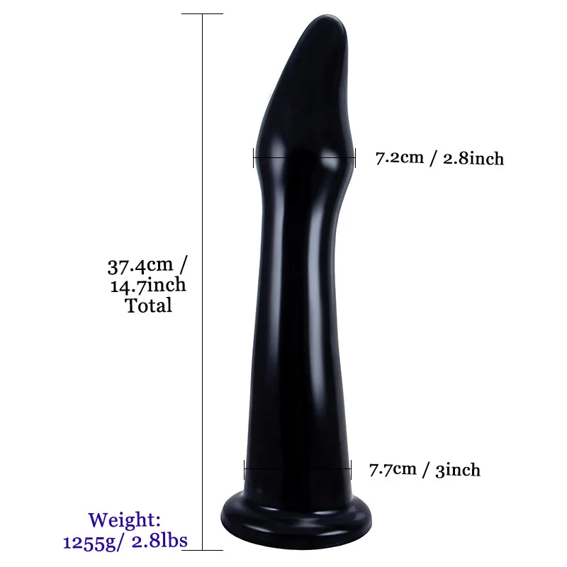 

Super Huge Anal Plug Dildo Prostate Massage Big Buttplug Dilator Stimulate Anus and Vagina Sex Toys for Women Men Masturbator 18