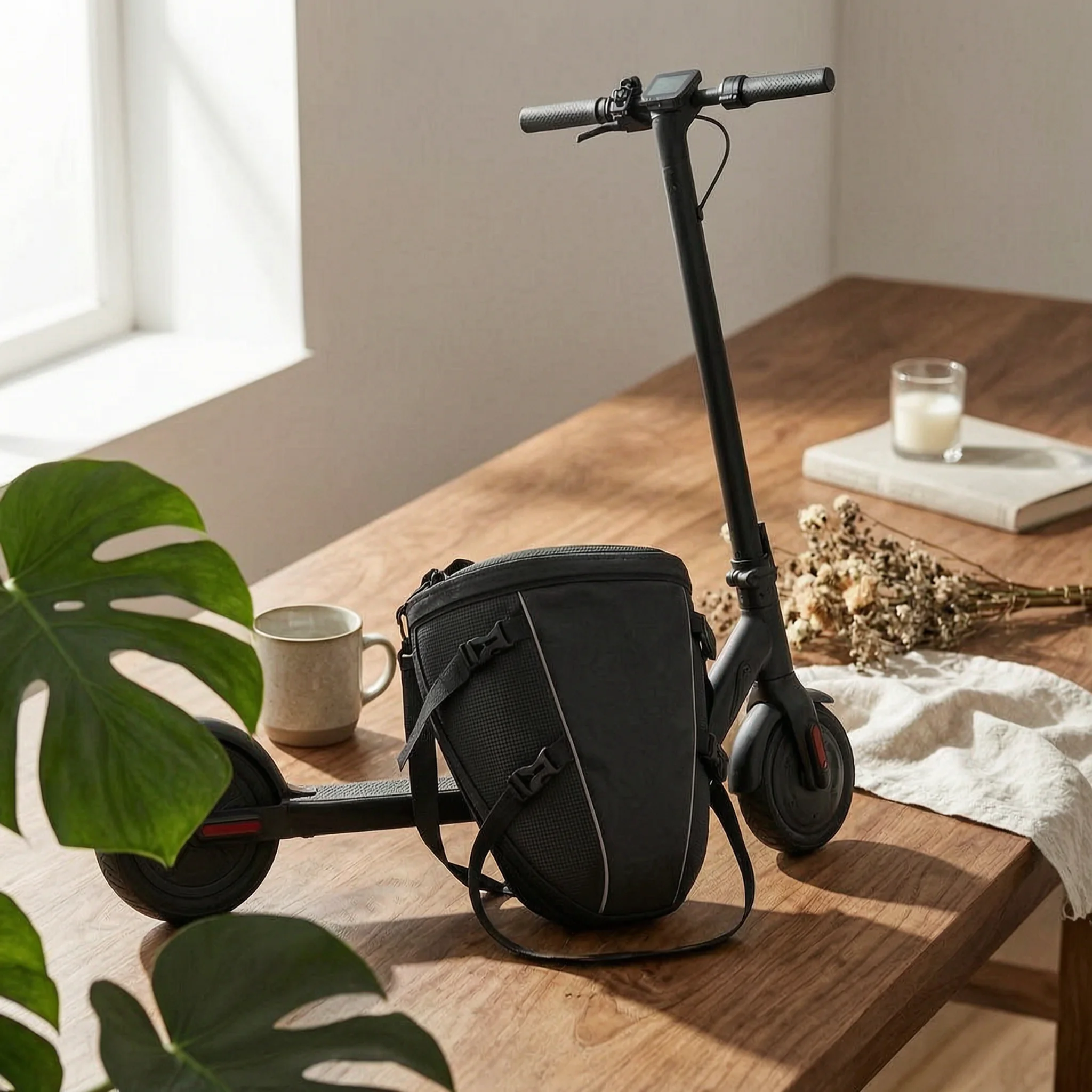Hanging Motorcycle Bag Wear-Resistant Motorcycle Saddlebag Waterproof Side Bag Adjustable Straps Riding Accessory Quick Release