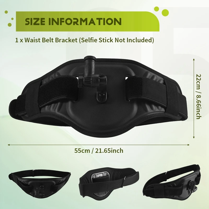 Palo de Selfie Invisible con soporte de cintura portátil para Insta360 ONE X/X2, accesorios panorámicos de barra para Gopro Fusion