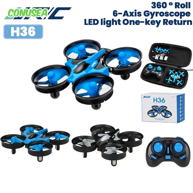 Jjrc H36 Mini Rc Drone 4Ch 6-Axis Headless Mode Helicopter 360 Degree Flip Remote Control Quadcopter Toys Mini Drone for Kids image 2