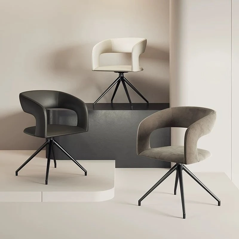

Italian Luxury Dining Chair - Nordic Minimalist Upholstered Backrest for Home, Restaurant & Hotel