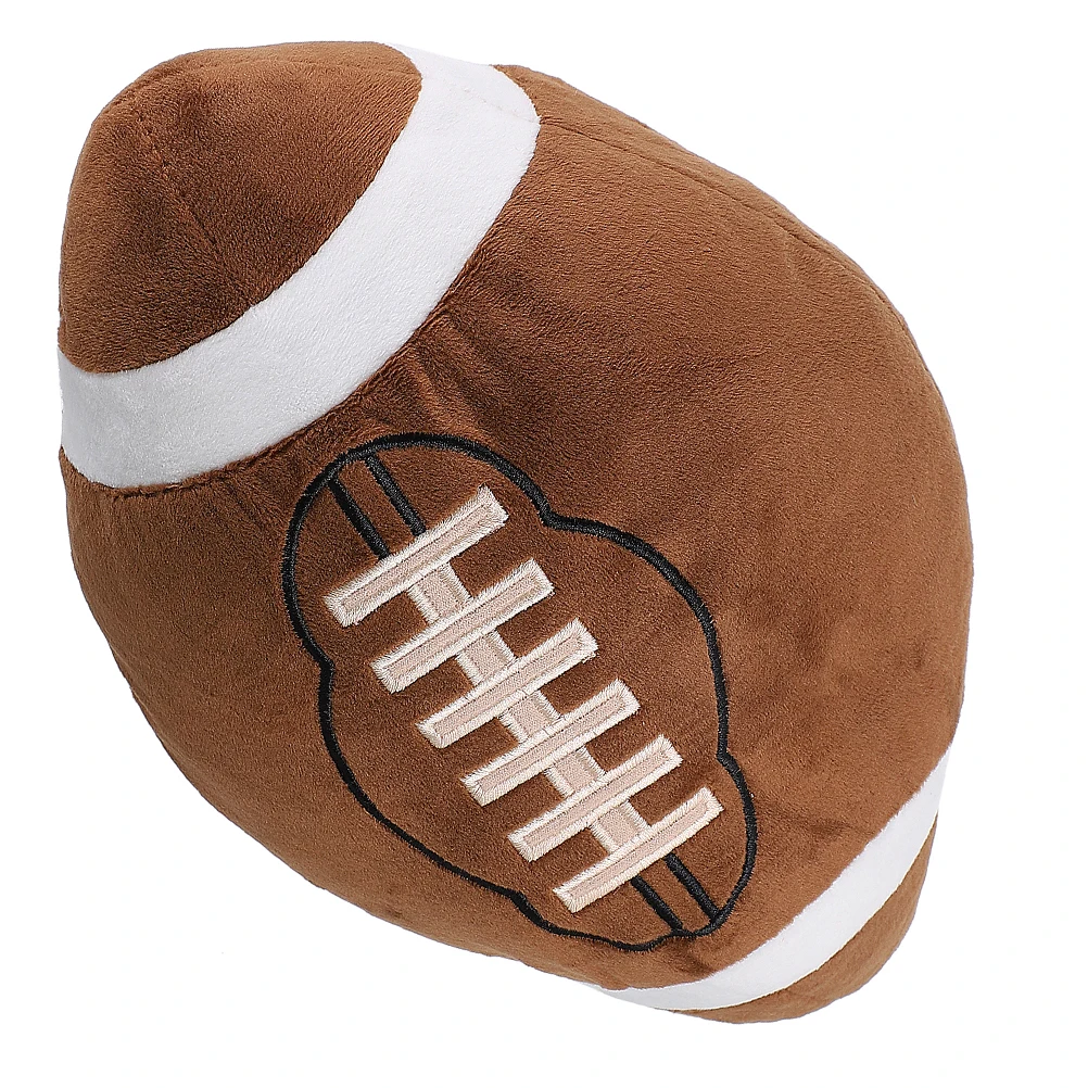 Fußball Rugby geformt Wurf weiches Kissen für Couch Home Decor Nickerchen Kissen Sport Ball Design dekorative Kissen für Fan