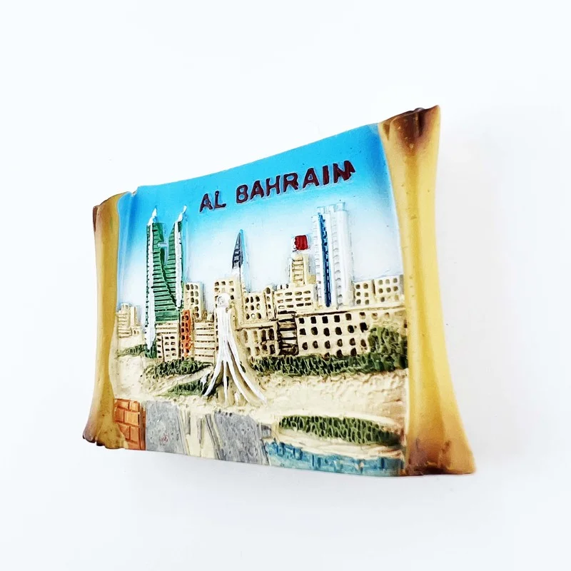 Bahrain Tourism Souvenirs Fridge Stickers Wedding Gifts Home Decor Bahrain Travelling Magnetic Stickers for Refrigerator