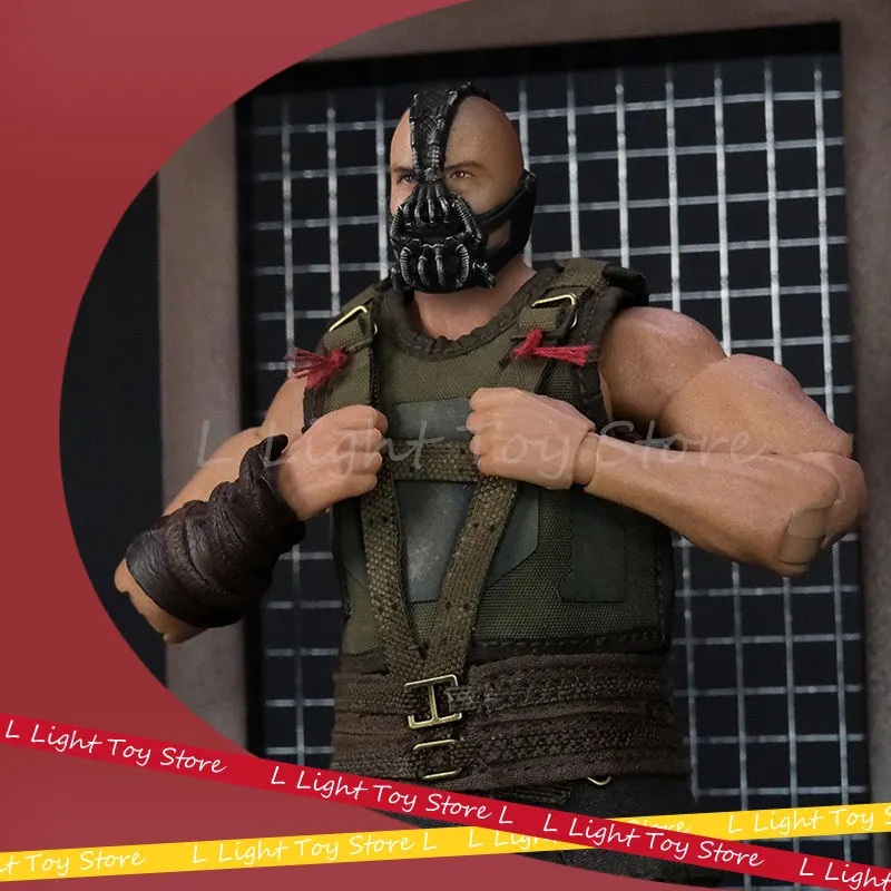 Original 1/12 Bane Anime Figur Zerstörer Fledermaus Killer Bane Action figur Remad benutzer definierte Sammlung DC Bane Statue Kinderspiel zeug Geschenke