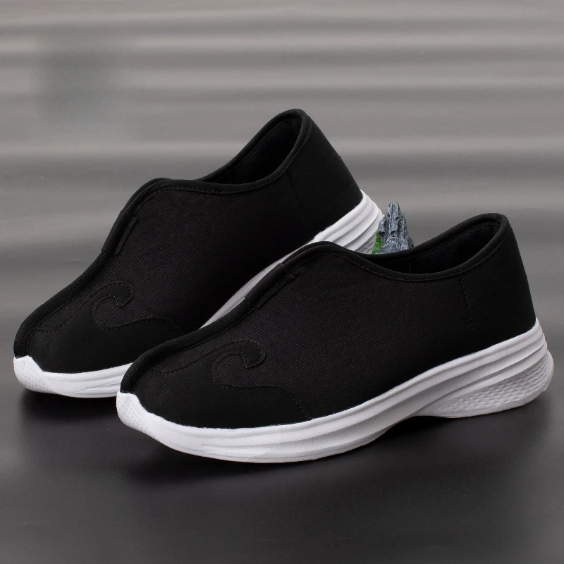 Breathable Wear-resistant Soft Sole Cloth YunGou Shoes Taoist ShiFang Kung Fu Martial Arts Training Shoes