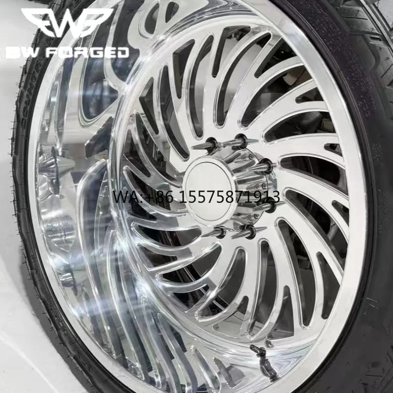 

Forged Deep Dish Rims 6x139.7 6x165.1 8x6.5 8x180 Truck Rims 20x10 22x12 22x14 24x12 24x14 Custom Offroad Wheels for F150 250