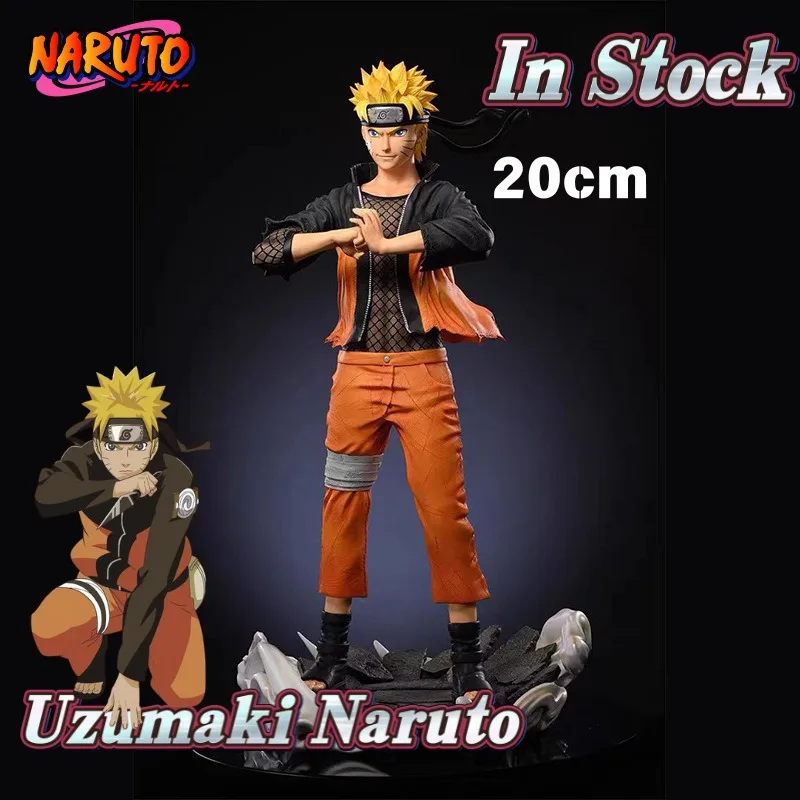 

20cm in Stock Naruto Uzumaki Big Dog Anime Figure Naruto Shippuden Collectible Model PVC Otaku Gift & Desk Decor