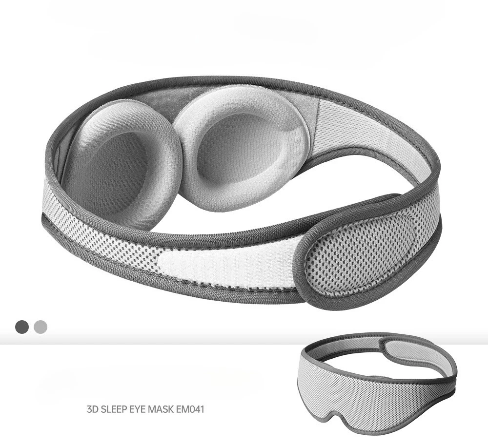 

3D Sleep Eye Mask 100% Blackout Sleeping Mask Zero Eye Pressure Adjustable Eye Cover for Women Men Sleeping Aid Patch
