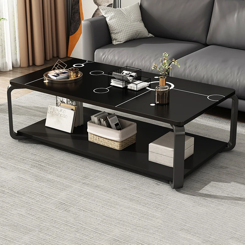 Living Room Portable Coffee Tables Breakfast Aesthetic Organizer Rectangle Coffee Tables Center Home Mesa Plegable Furnitures