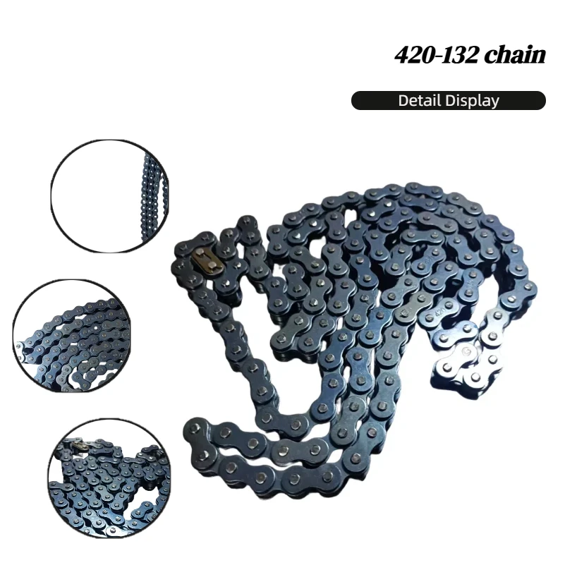 

Suitable for off-road motorcycle ATV four-wheel motorcycle chain accessories 420132 chain motorcycle chain