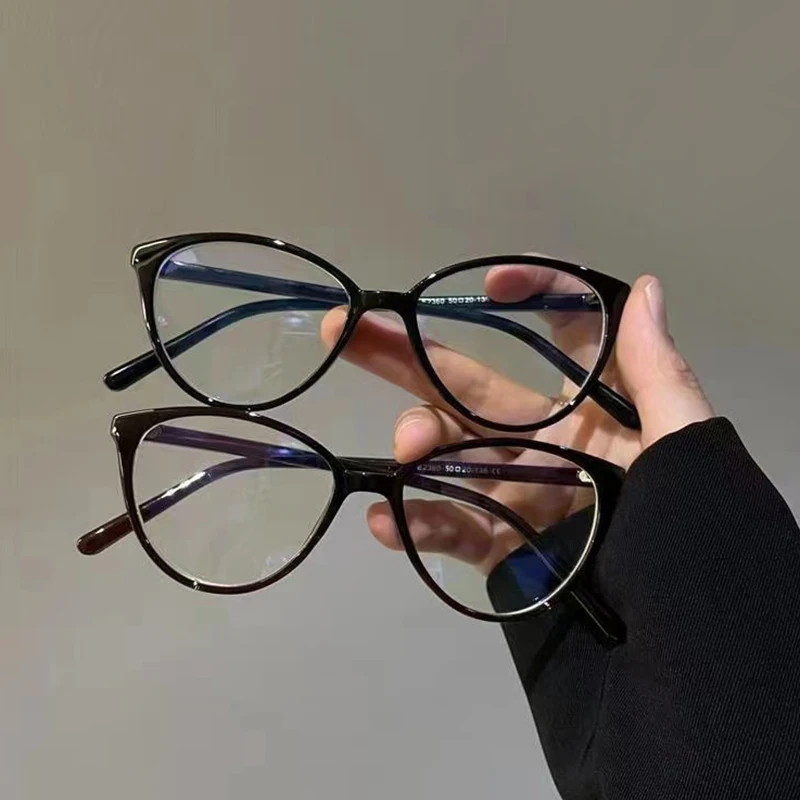 Cat Eye Triangle Frame Eyeglasses Personality Fashion Jewelry Making Tools Party Computer Game Eye Protection Accessories