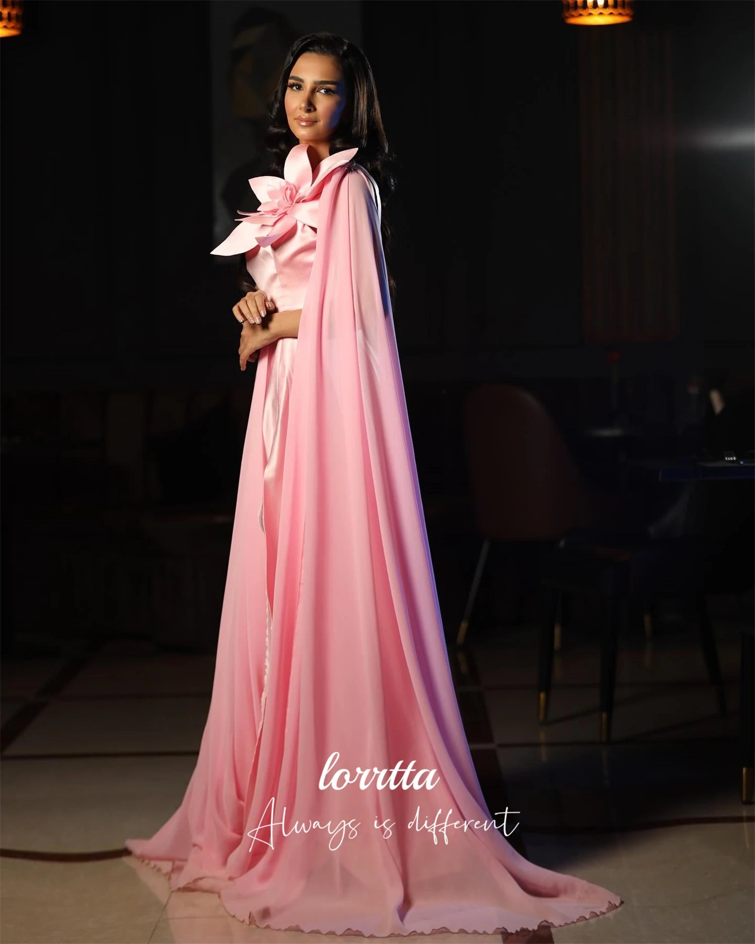 Loretta Aangepaste avondjurken voor speciale gelegenheden Galajurk Bruiloft Jurken Bloemdecoratie Elegante jurken Dames