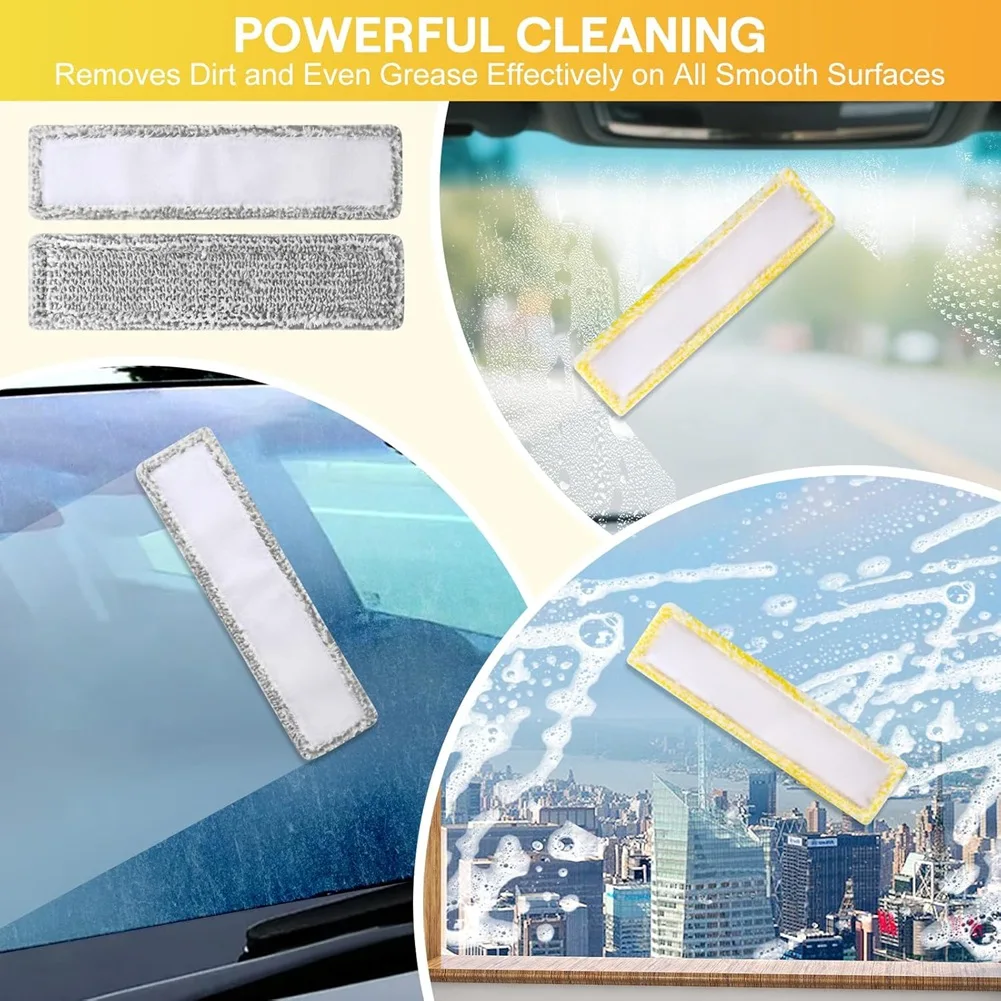 ASWUT-For Karcher WV1 WV2 WV3 WV5 WV7 Window Cleaner Tool Replacement Parts- Spray Bottle, Mop Pad Scraper Set Window Cleaning M