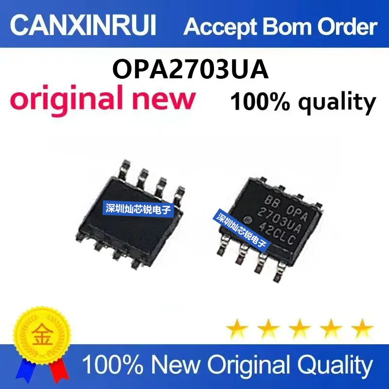 (5-100pieces)Brand New Original OPA2703UA OPA2703U SMD Operational Amplifier