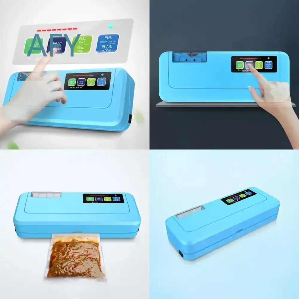 Vacuum Sealer Machine for DZ-2SD Automatic Food Saver Vacuum Packer for Fresh Packaging Commercial Household Use Vacuum