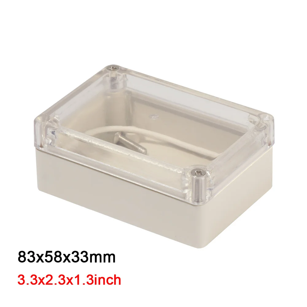Scatola Elettrica Impermeabile IP65 In ABS, Custodia Per Strumenti E Progetti, 158x90x60mm - Resistente A Polvere E Umidità