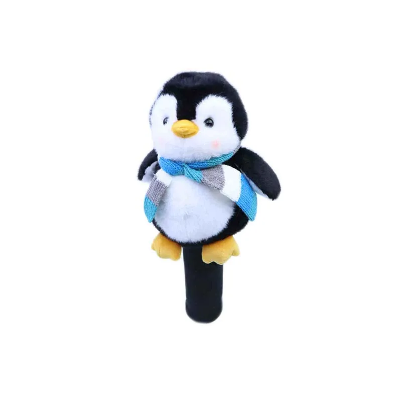 Cartoon penguin Golf Headcovers Plush Cute Golf Driver Fairway Wood Putter Headcover Golf Accessory 4 Colors