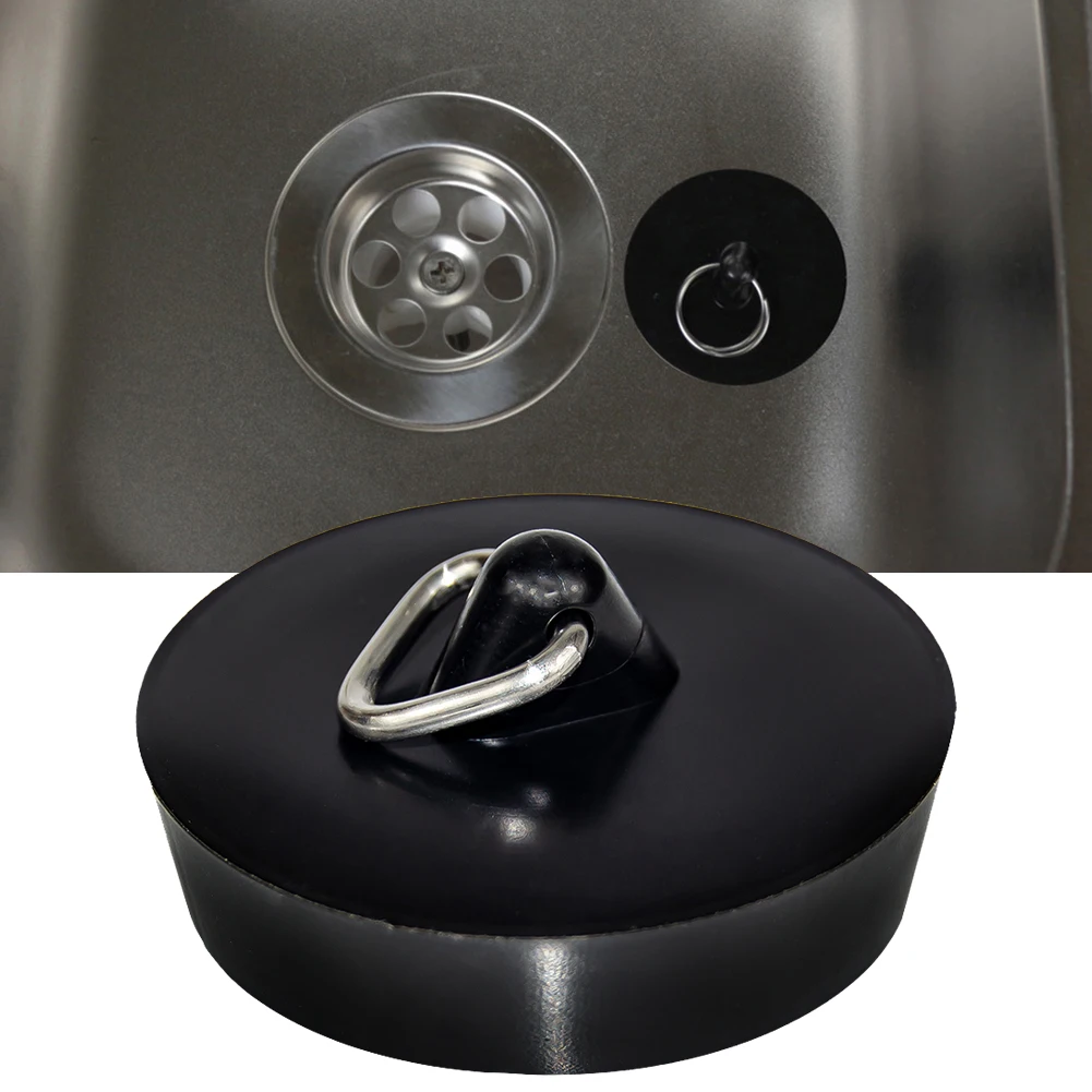 Fittings Drain Stopper Home Furnishings Bathroom Bathtub 45.6mm Bath Replacement With A Hanging Ring Brand New