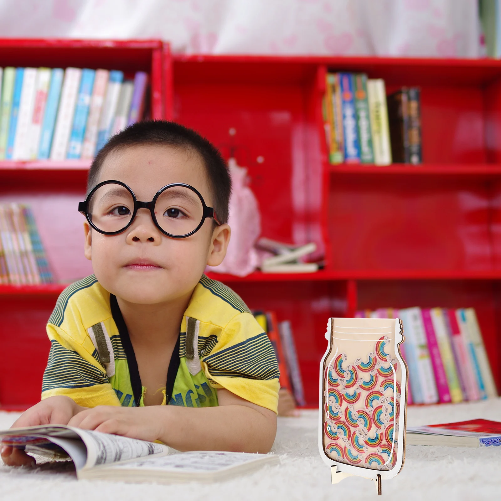 

Rainbow Reward Jar Kids Classroom Incentive Motivate Chart Gifts Toddler Training Rewards Behavior Academic Achievements