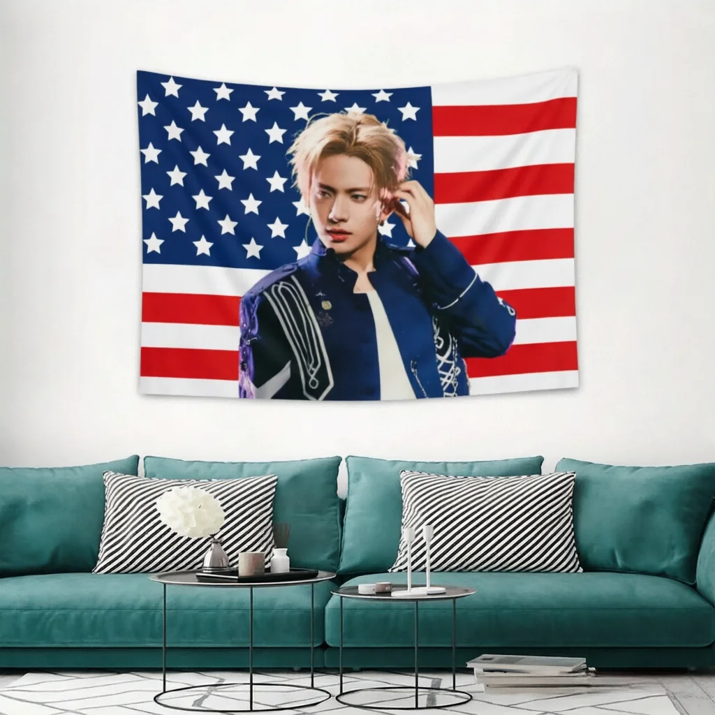

1pc Kpop Concert Flag, Walk The Line Desire Unleash, Ideal for Concert Cheering Fan Event Home Dorm Decor, Fandom Gift