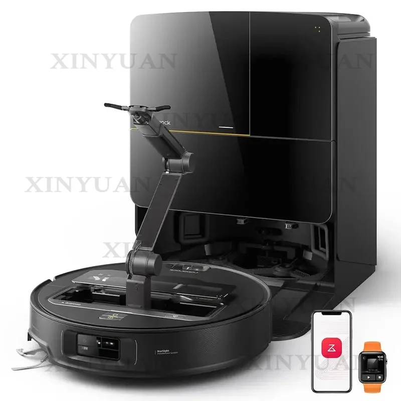 Smart Household Cleaning Robot – Ultra-Thin, 18500Pa Strong Suction, Wet & Dry Mopping Function