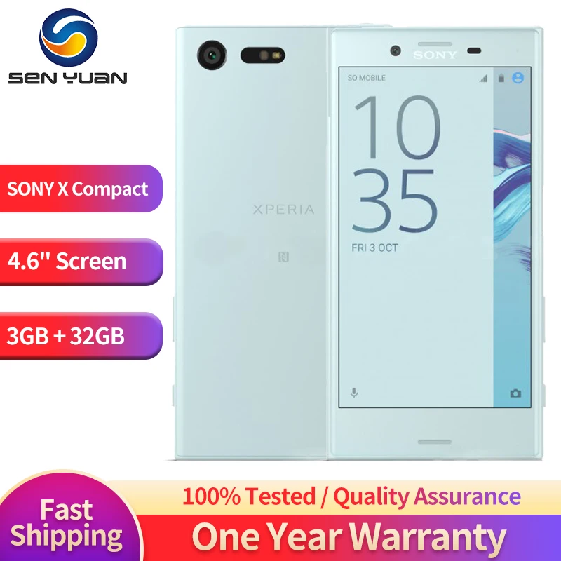 Original Sony Xperia X Compact Japenese Version 3GB RAM 32GB ROM 4.6