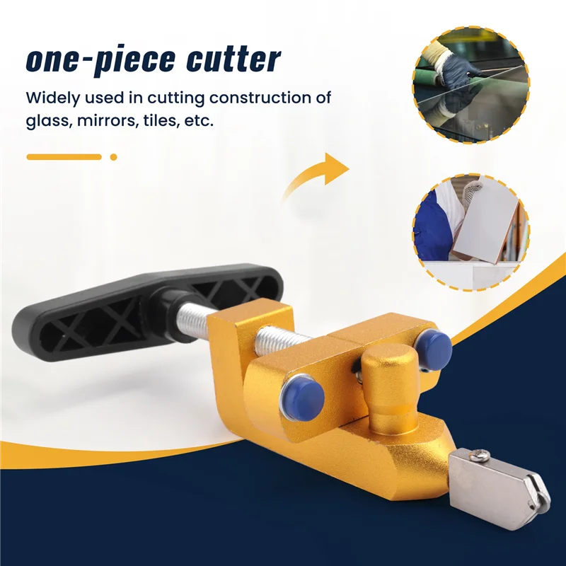 

-ABLP Tile Glass Cutting One-Piece Cutter Portable Multifunctional Tool 2-In-1 Multifunctional Hand Tool