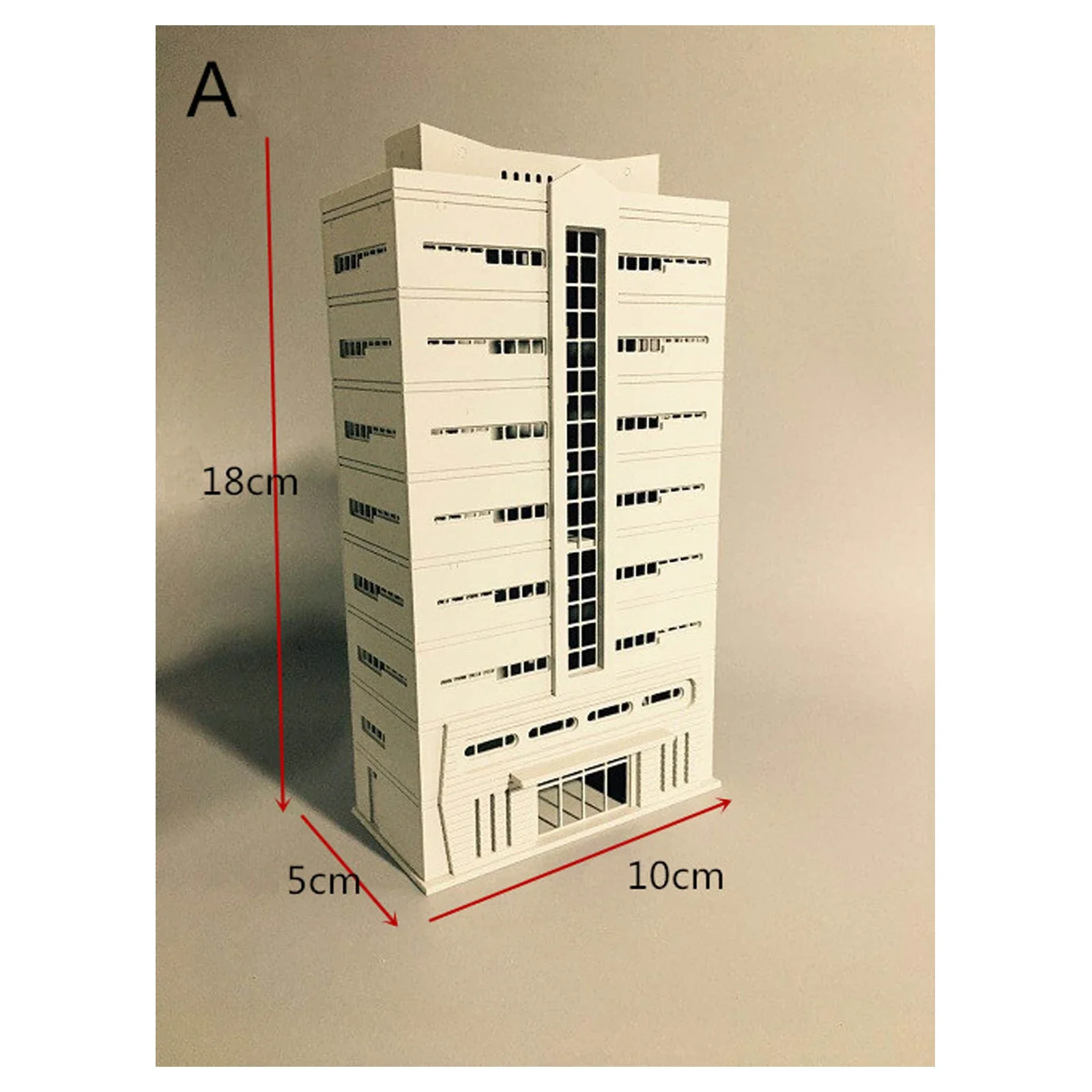 N Scale Outland Building Model Gauge 1/144 Scene Modern House Apartment Miniatures Ornaments Crafts High Quality DIY toys Gift