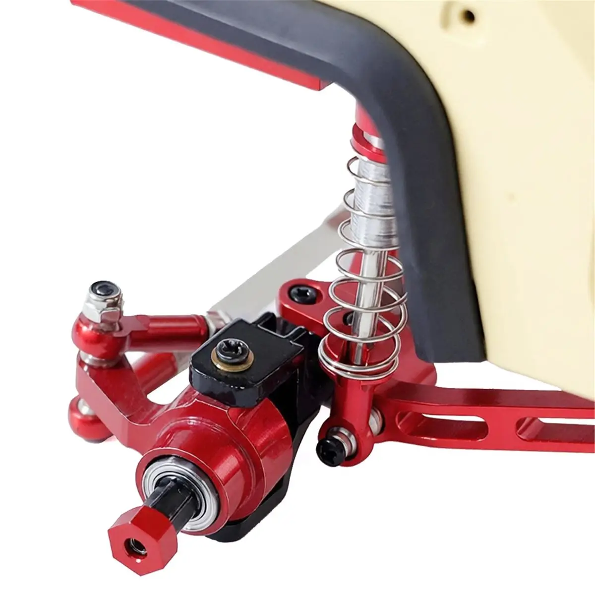 update. 5mm to 7mm Aluminum Alloy Hexagonal Coupler Suitable for WPL 1/10 D12 SCX24 Retrofit Upgrade