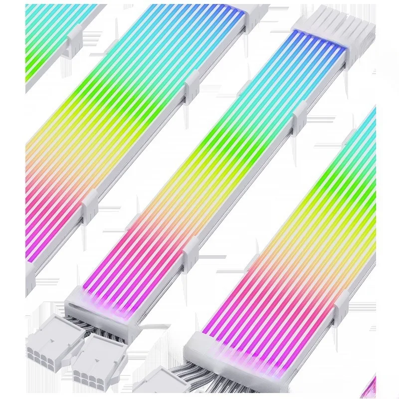 

Корпус компьютера неоновая линия 5V Синхронный гибкий декоративный световой бар Shenguang ARGB