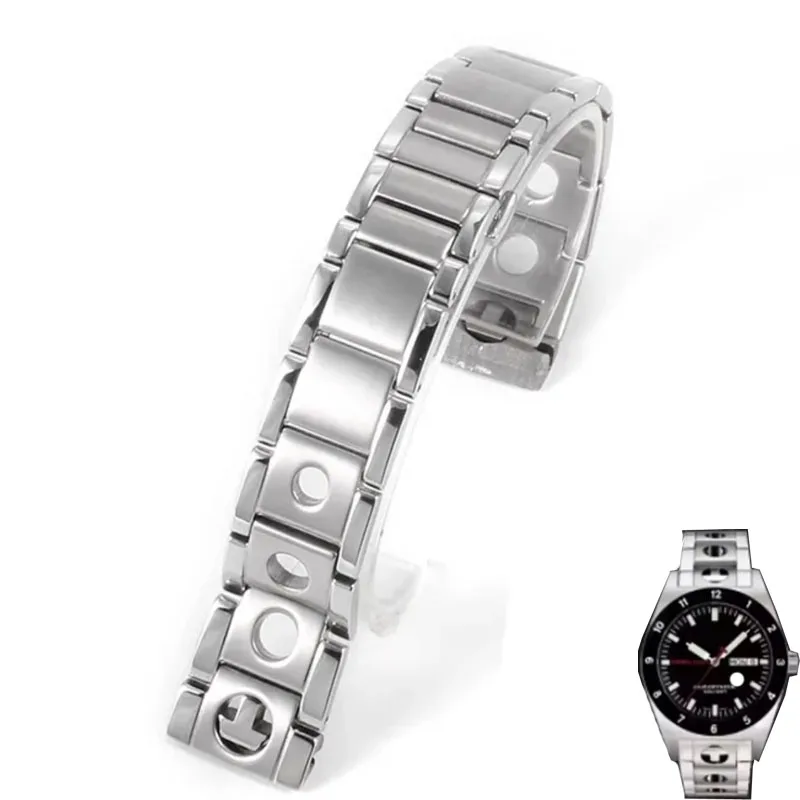 

For Tissot T91 Wristband Comfortable To Wear PRS 516 Racing Car Solid Stainless Steel Watchbands Watch Strap 20mm Accessories