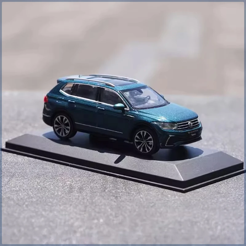 Original Diecast Alloy 1/43 VW New TIGUAN L 2022 SUV Car Model Collection Display Ornament Toy Gift