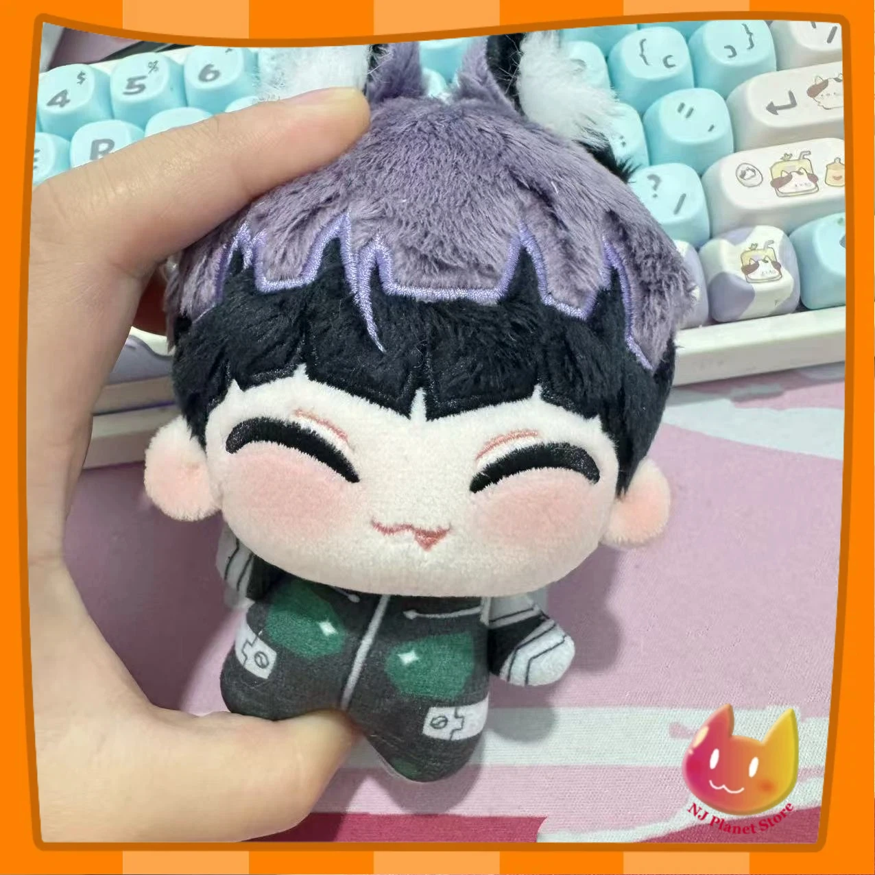 

10cm Stuffed Anime Kaijuu 8-gou Hoshina Soushirou Attributes Sitting Doll Toys for Kids Adult Colletible Gift Cute Plush Pendant