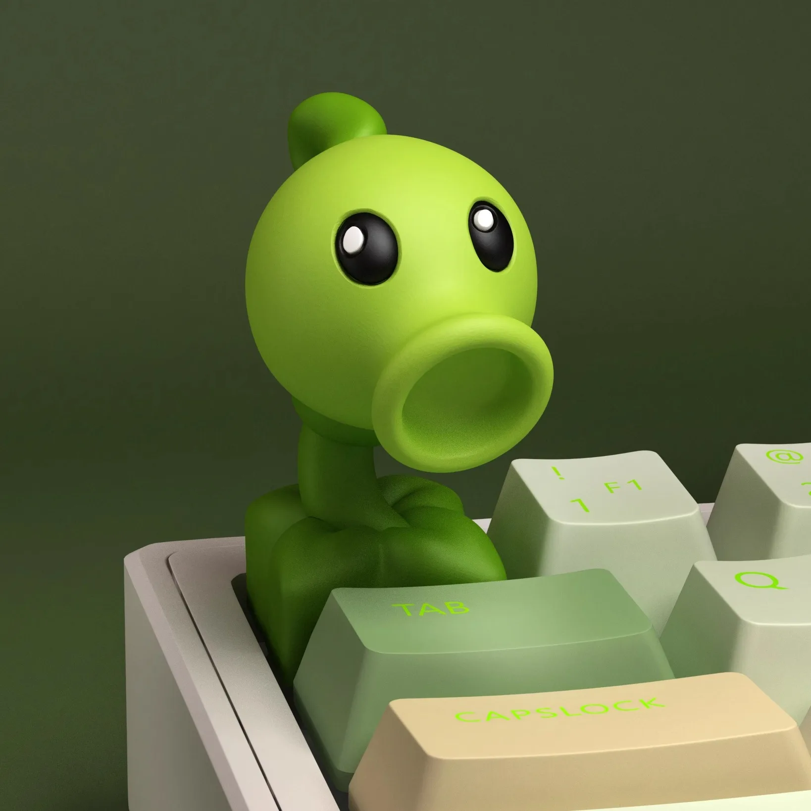 نباتات Keycap مخصصة مقابل. الزومبي أنيمي كيكابس عباد الشمس Peashooter لطيف الحرفي مفتاح قبعات لوحة المفاتيح الميكانيكية ألعاب الكمبيوتر لعبة الهدايا