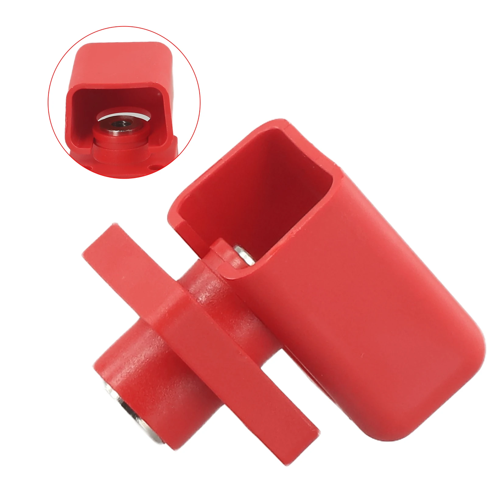 Copper Lithium Battery Terminal Connector 120A Double Thread Battery Connector for Energy Storage and High Current Use