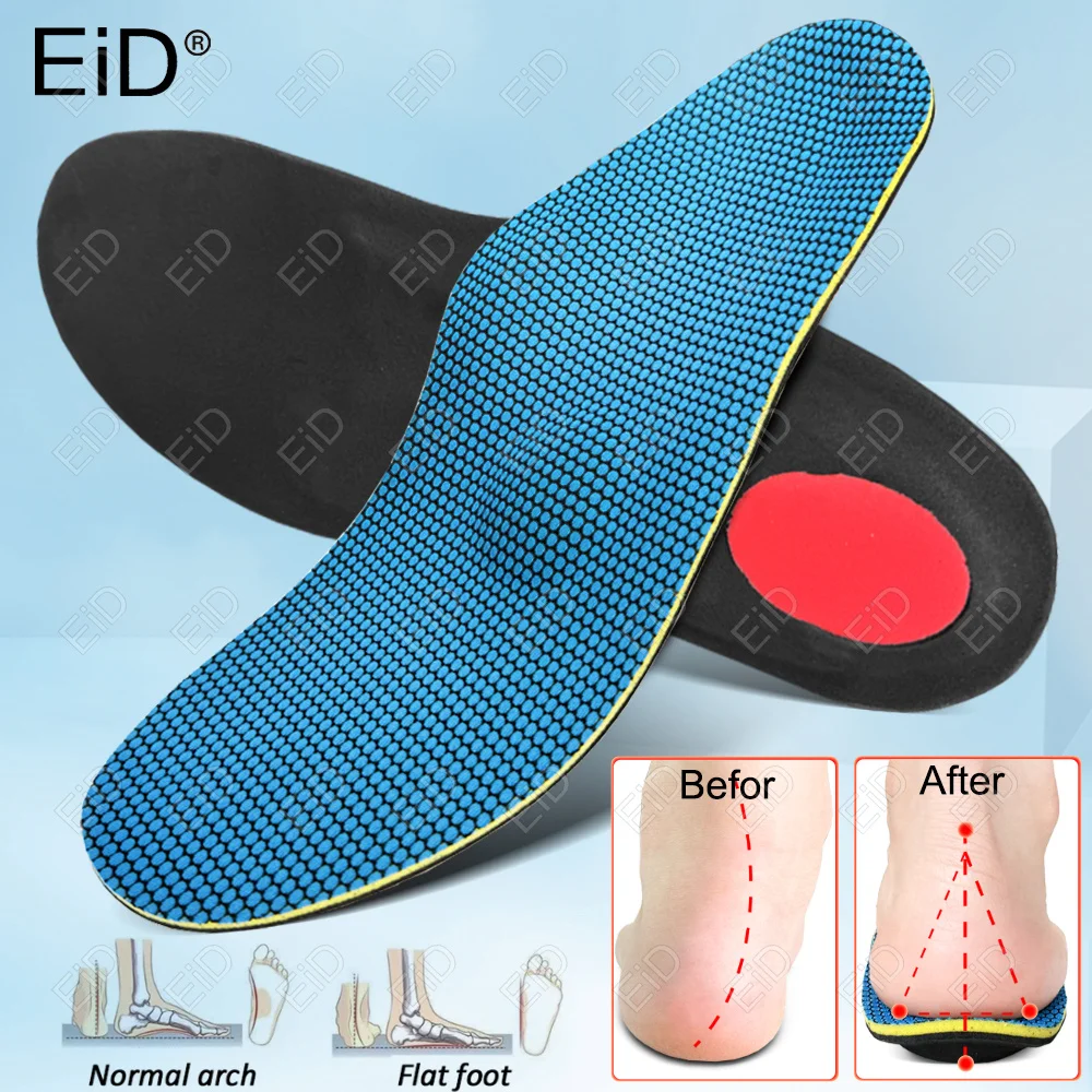 

Plantar Fasciitis Orthopedic Sport Insoles Men Women Sneaker Flat Feet High Arch Support Orthotic Insoles Plantillas Insert Sole