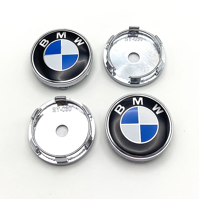 4x 60mm BMW Nabendeckel Felgendeckel Radkappen