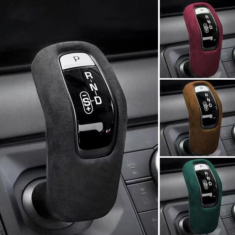 

Suede Car Accessories Shift Knob Cover Collar for Land Rover DEFENDER 110/90/130 2020 2021 2022 2023 2024 2025